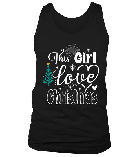 This Girl Love Christmas 6 Tank Top Unisex