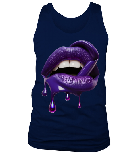 Womens Honey Glazed Lips Tank Top Unisex