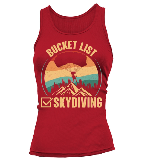 Bucket list skydiving 06 Tank top Woman