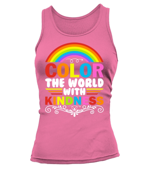 Color The World With Kindness Tank top Woman