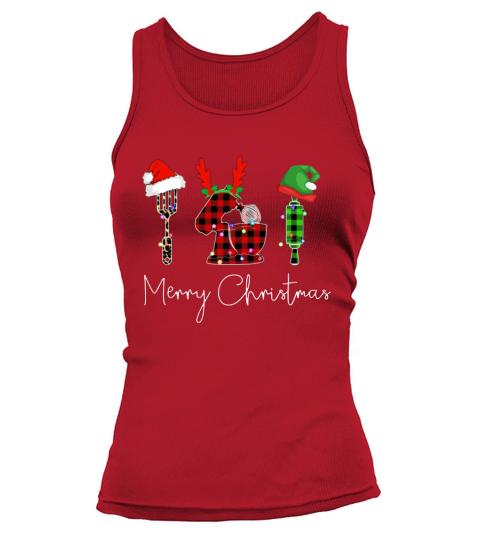 Jobs Christmas Baker Merry Christmas Vintage Tank top Woman
