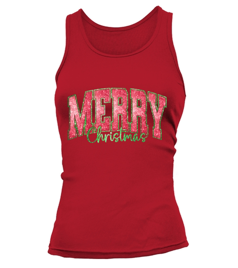merry christmas 41 05 Tank top Woman
