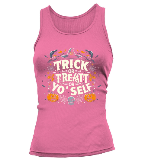 trick or treat or your self Tank top Woman
