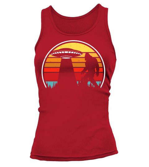 Vintage UFO Alien 33 Tank top Woman
