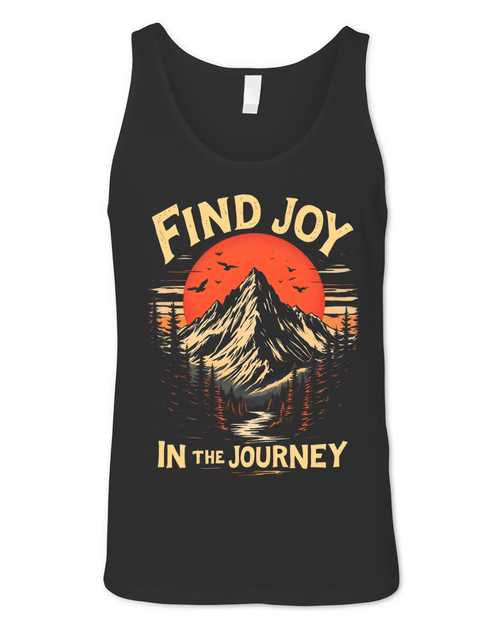 Find joy in the journey 13 Unisex Jersey Tank