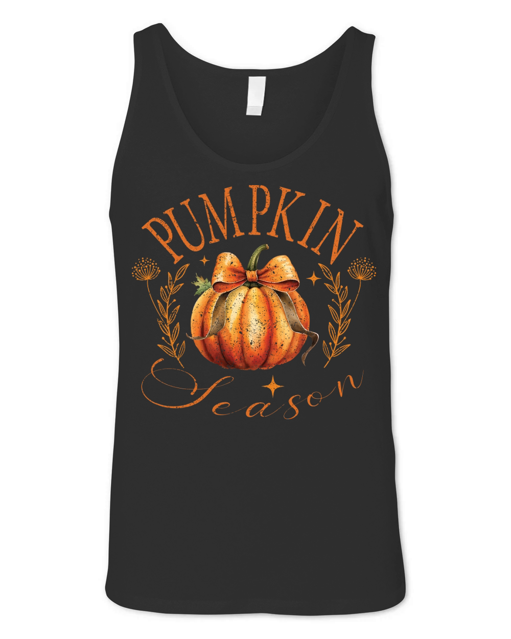 Pumpkin Season Retro Unisex Jersey Tank