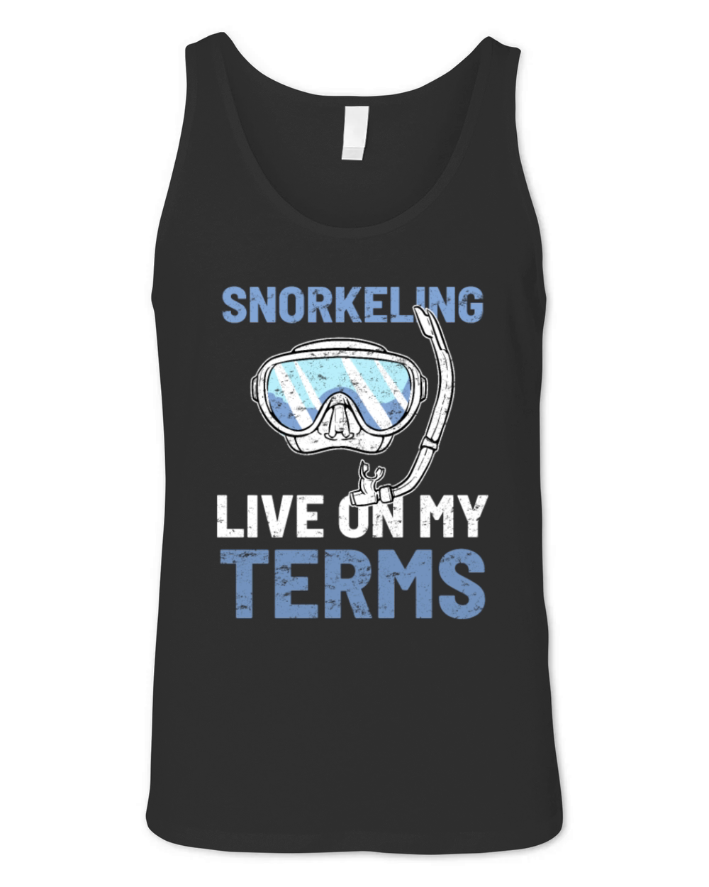 Snorkeling Snorkeler Unisex Jersey Tank