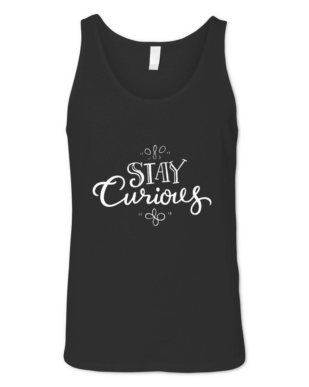 Stay curious Unisex Jersey Tank