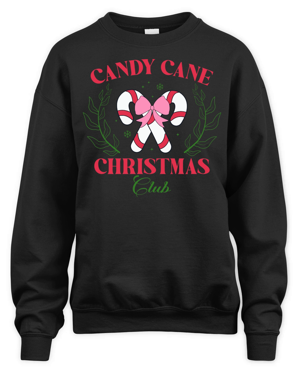 Christmas vintage candy club Unisex Premium Crewneck Sweatshirt