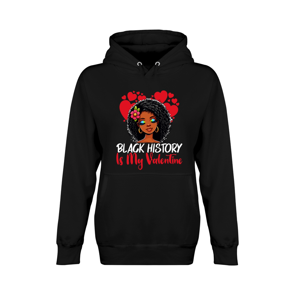 black history is my valentine 22 Unisex Premium Pullover Hoodie