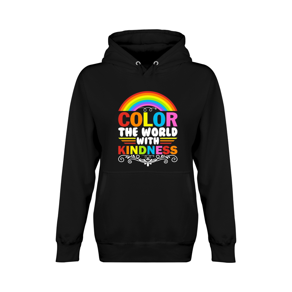 Color The World With Kindness Unisex Premium Pullover Hoodie