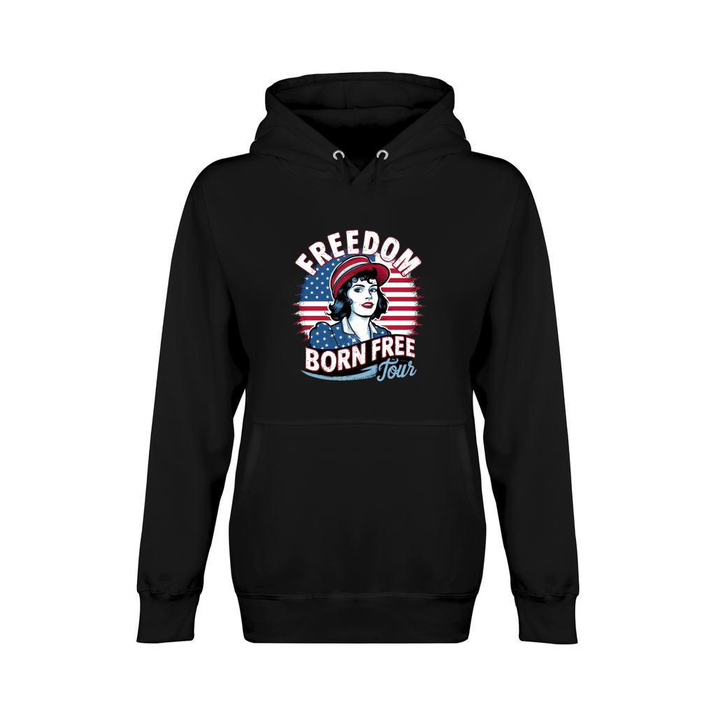 Freedom Born Free Tour Unisex Premium Pullover Hoodie