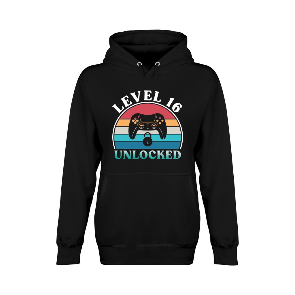 Level 16 unlocked Unisex Premium Pullover Hoodie