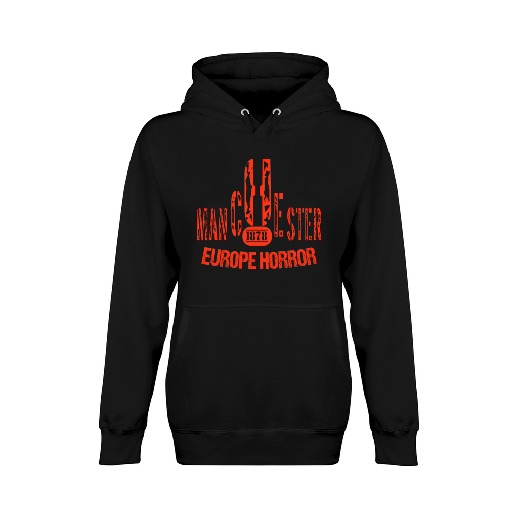 Manchester United 1878 the Europe Horror RED COLOR Unisex Premium Pullover Hoodie