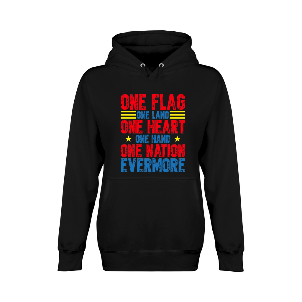 One flag one land one heart one hand Unisex Premium Pullover Hoodie