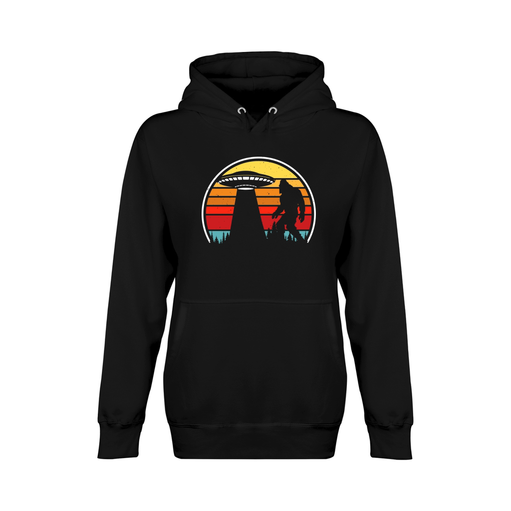 Vintage UFO Alien 33 Unisex Premium Pullover Hoodie