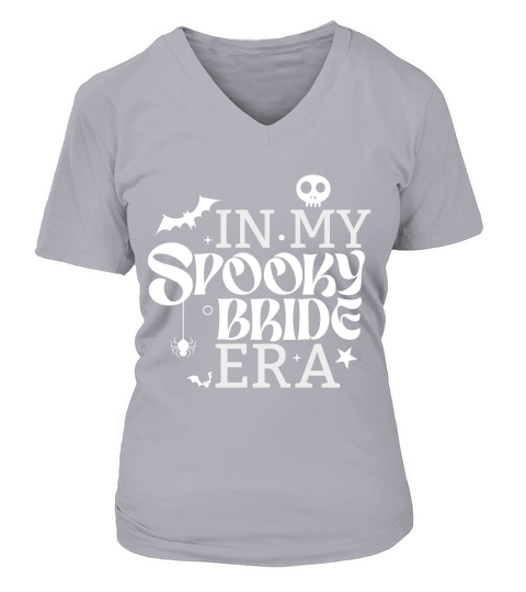 In my spooky bride era V-neck T-Shirt Woman
