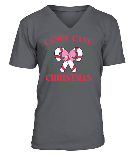 Christmas vintage candy club V-Neck T-shirt