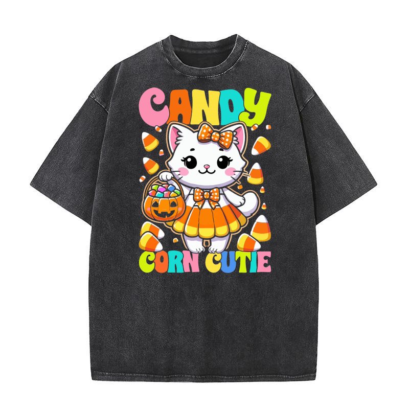 candy corn cutie Washed T-Shirt