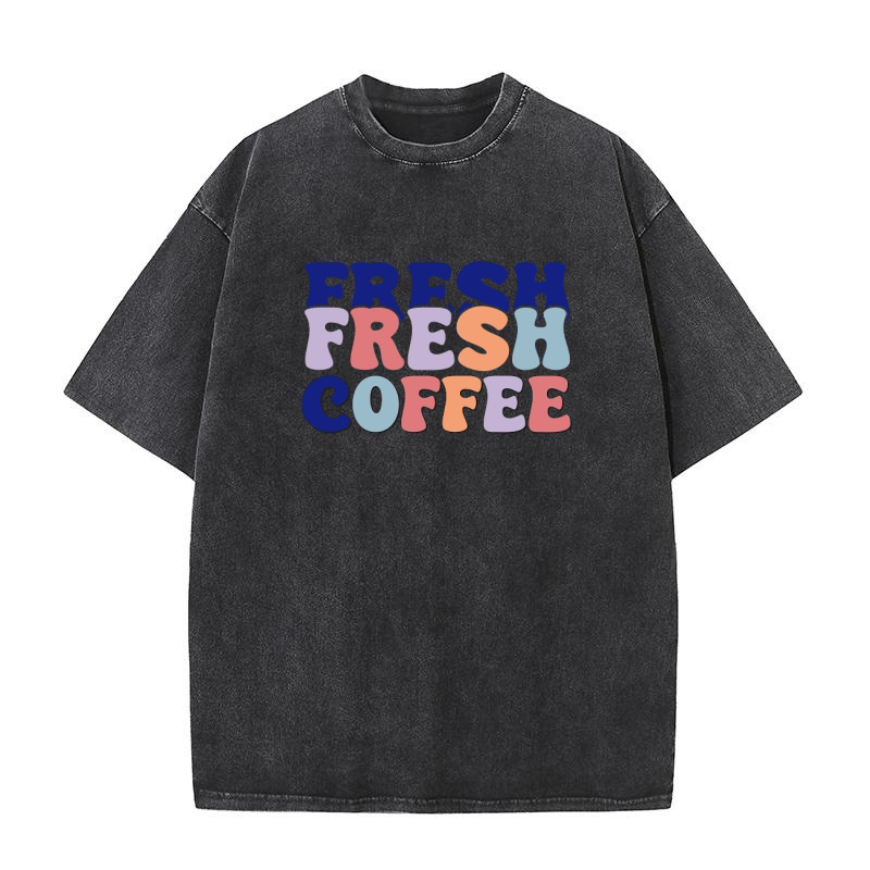 fresh coffee 2 Washed T-Shirt