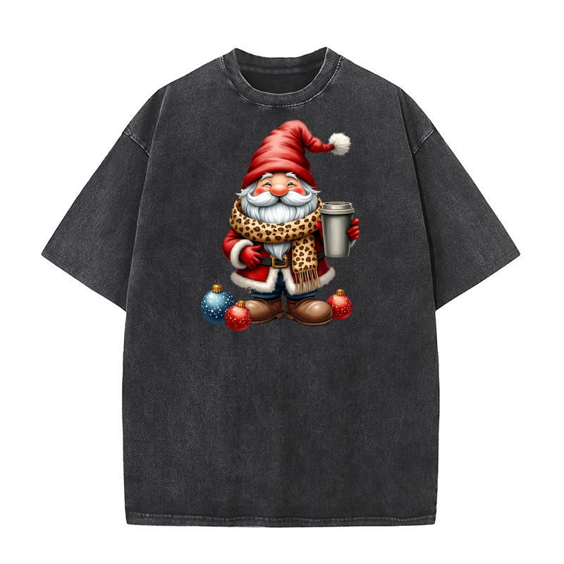 Gnome Sublimation Clipart 10 23 Washed T-Shirt