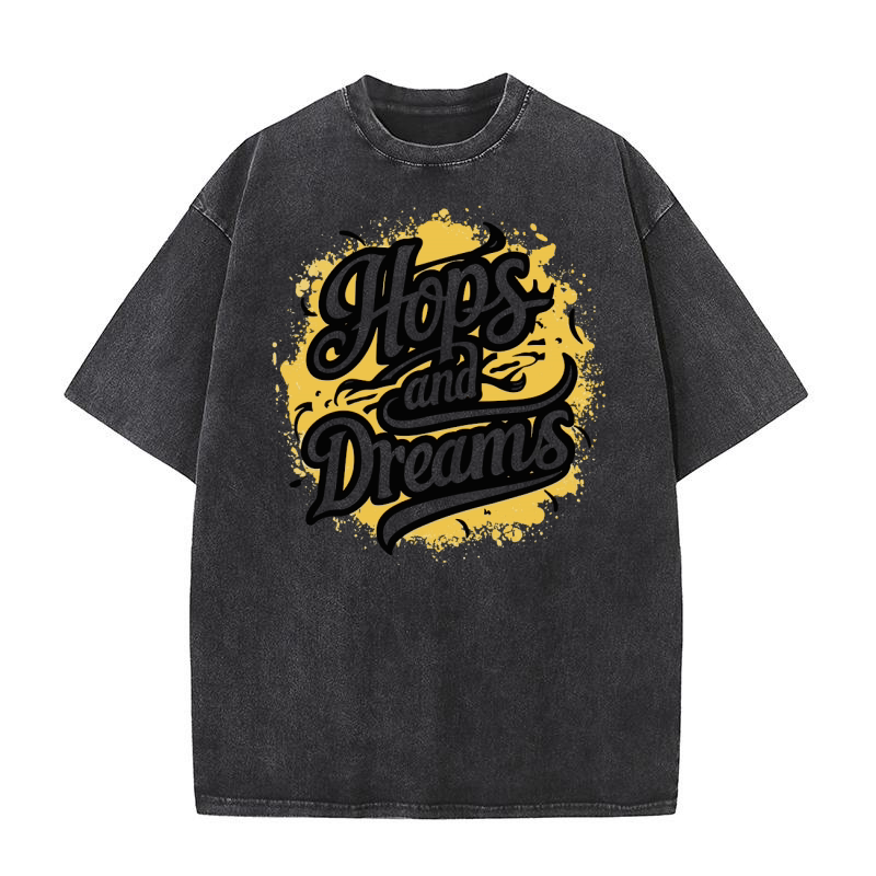 Hops And Dreams Washed T-Shirt
