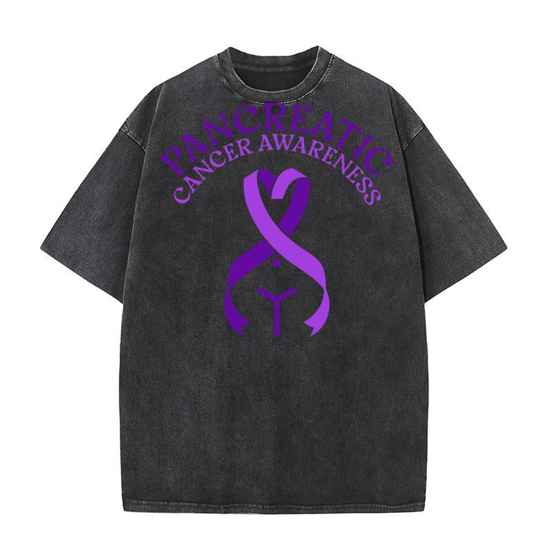 PANCREATIC CANCER AWARENESS 1 Washed T-Shirt