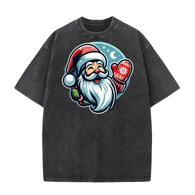 santa claus 10 Washed T-Shirt