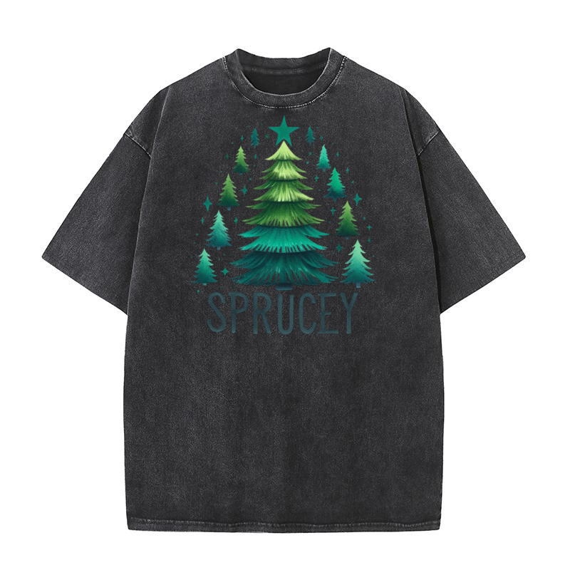 Sprucey Trees Washed T-Shirt