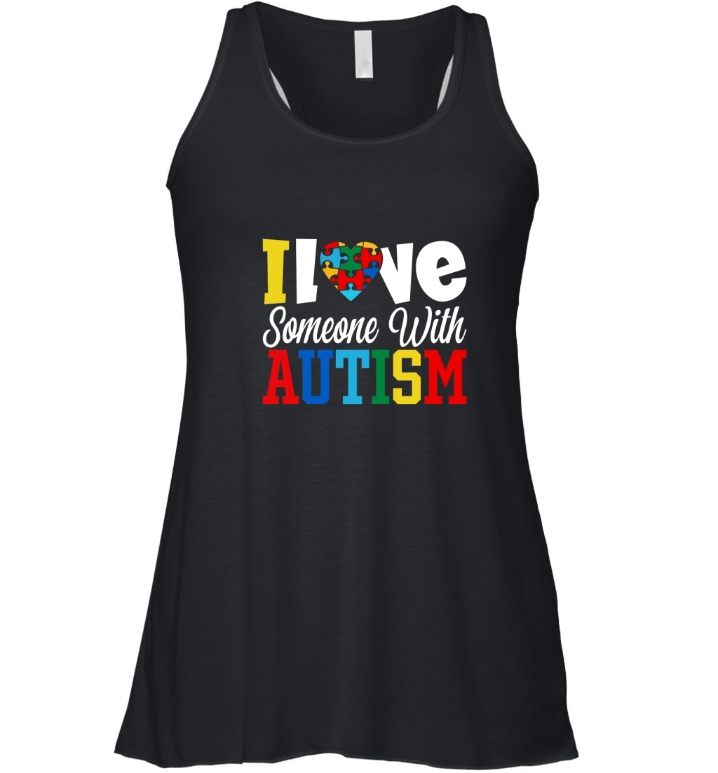 Ilve Someone With AUTISM Women's Flowy Tank Top