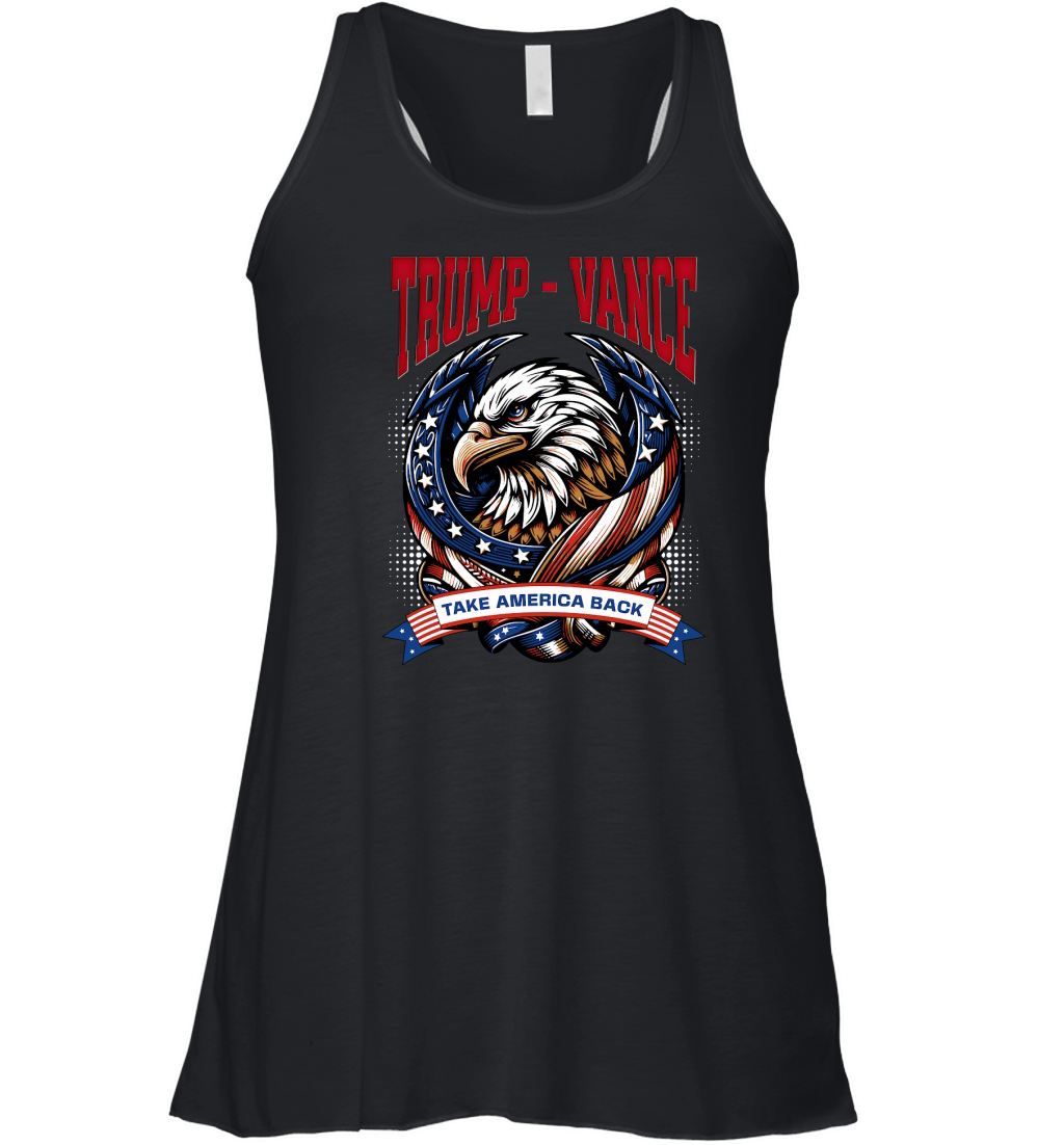 Trump Vance   Take America Back   light Women's Flowy Tank Top