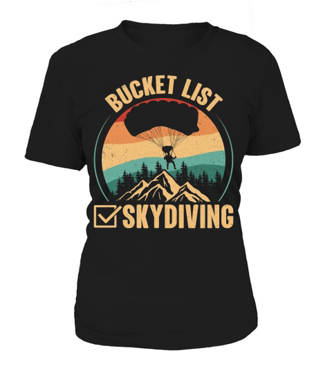 Bucket list skydiving 06 Women's T-Shirt