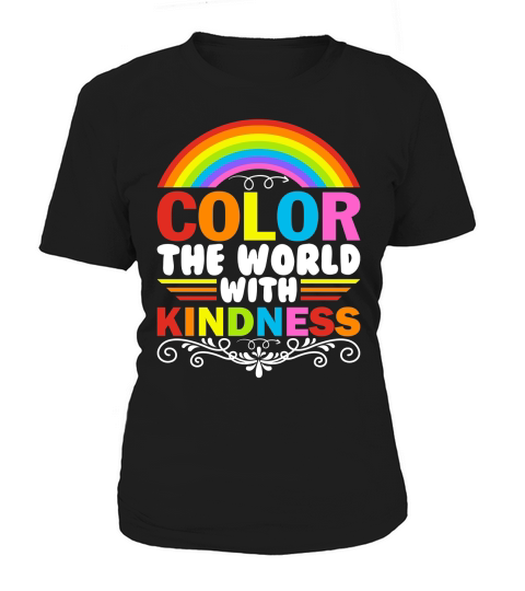Color The World With Kindness Women's T-Shirt