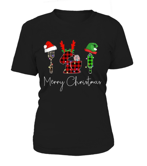 Jobs Christmas Baker Merry Christmas Vintage Women's T-Shirt