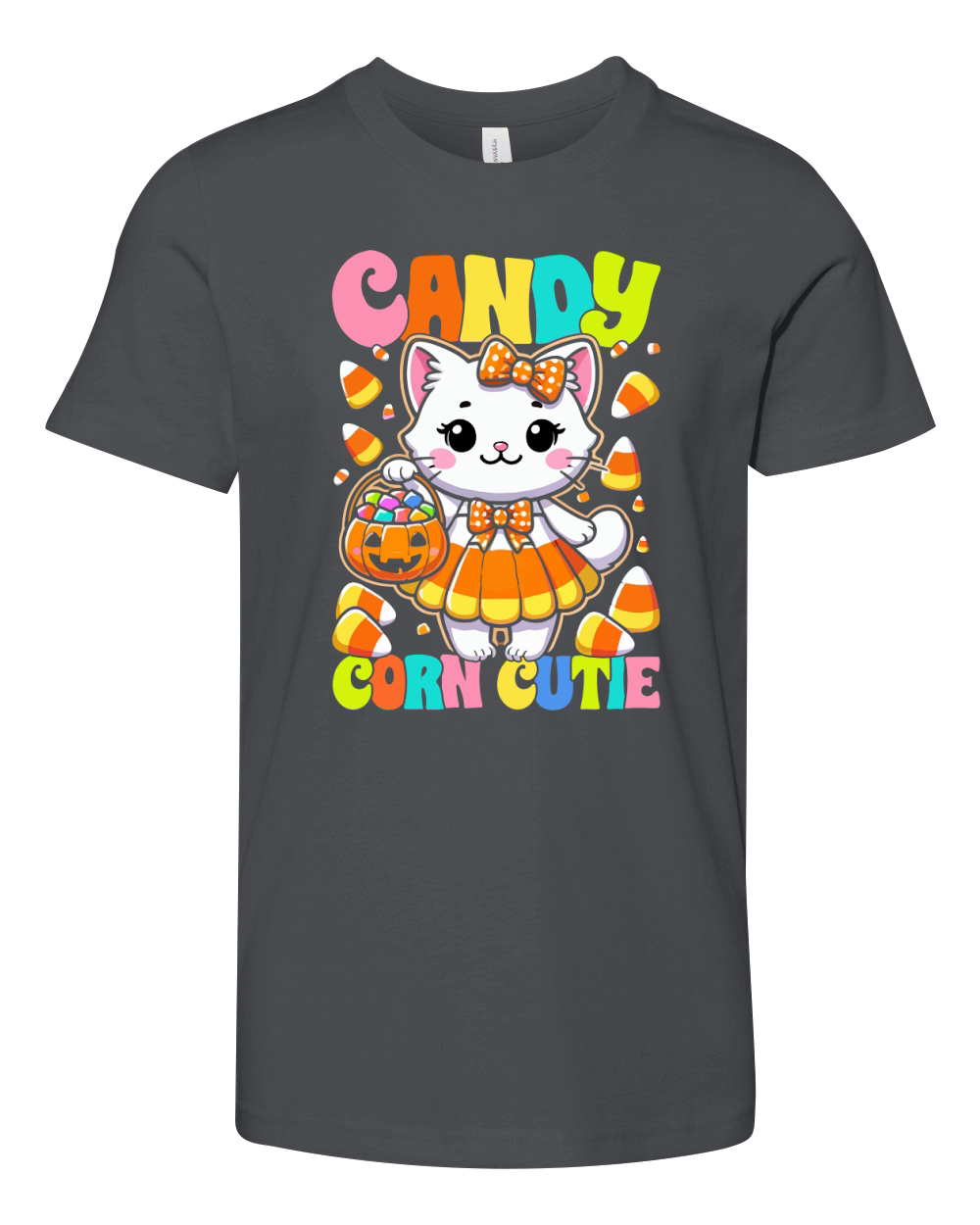 candy corn cutie Youth Unisex Jersey Tee