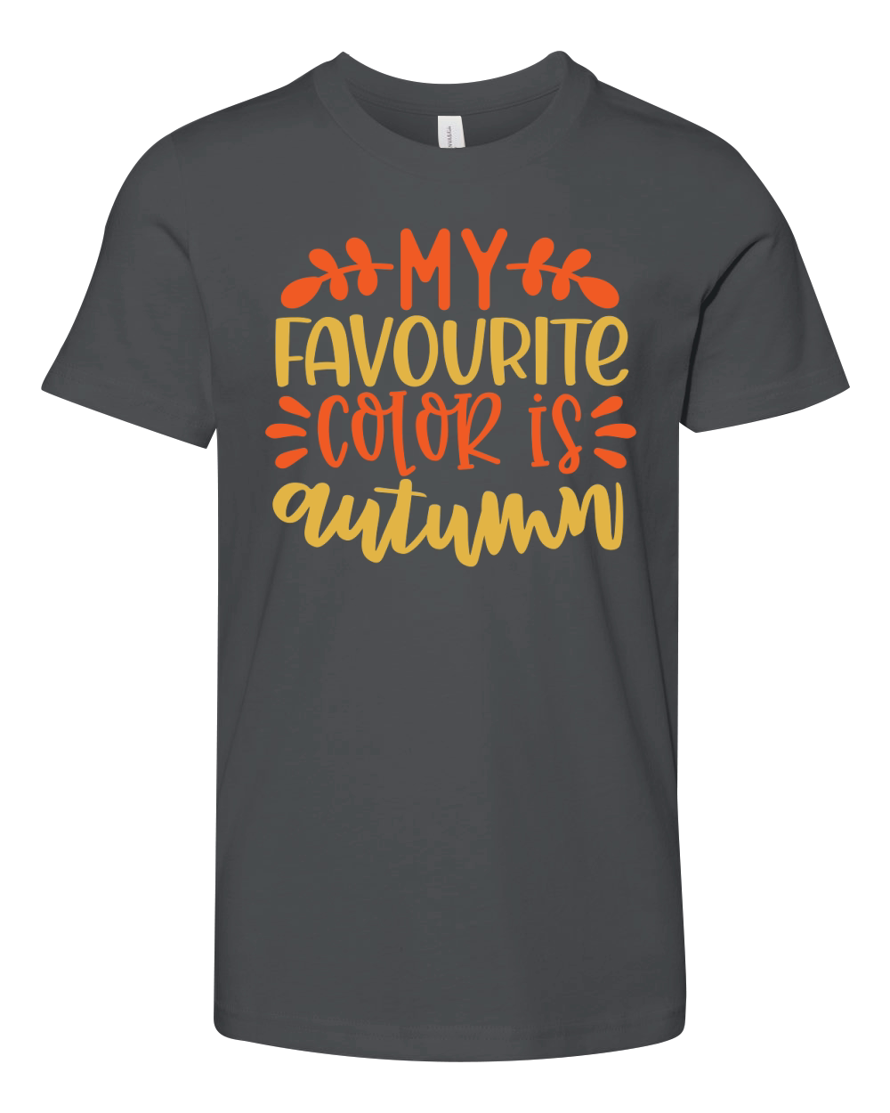 Favourite color is autumn Youth Unisex Jersey Tee