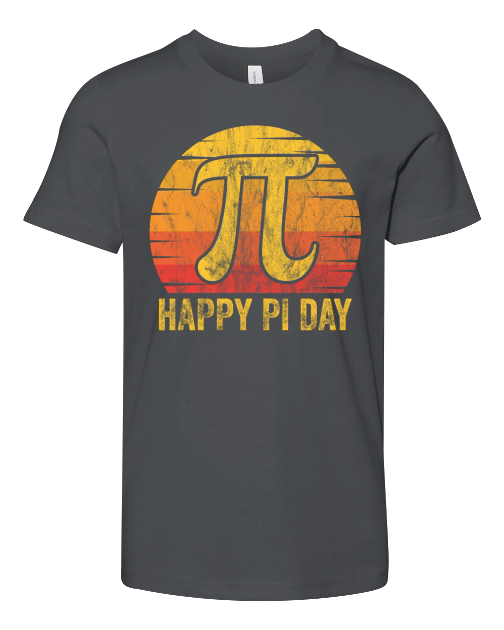 PI Day 2022 Math Lover Mathematics Retro Vintage Youth Unisex Jersey Tee