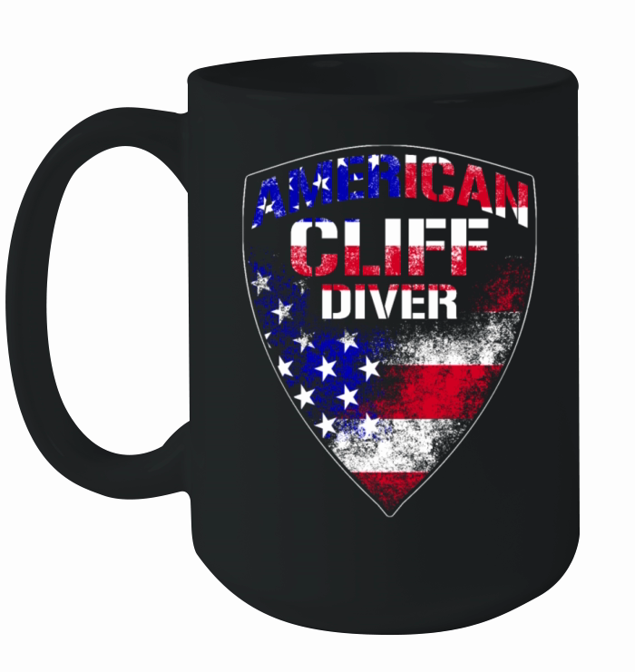 Cliff Diving Lover Fun Practice Cliff Jumping Ceramic Mug