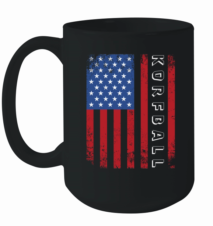 Sport Us Flag Korfball 02 Ceramic Mug
