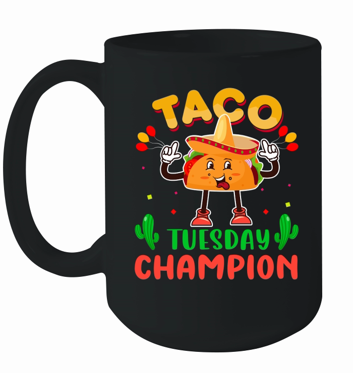 Taco Tuesday Champion Ceramic Mug