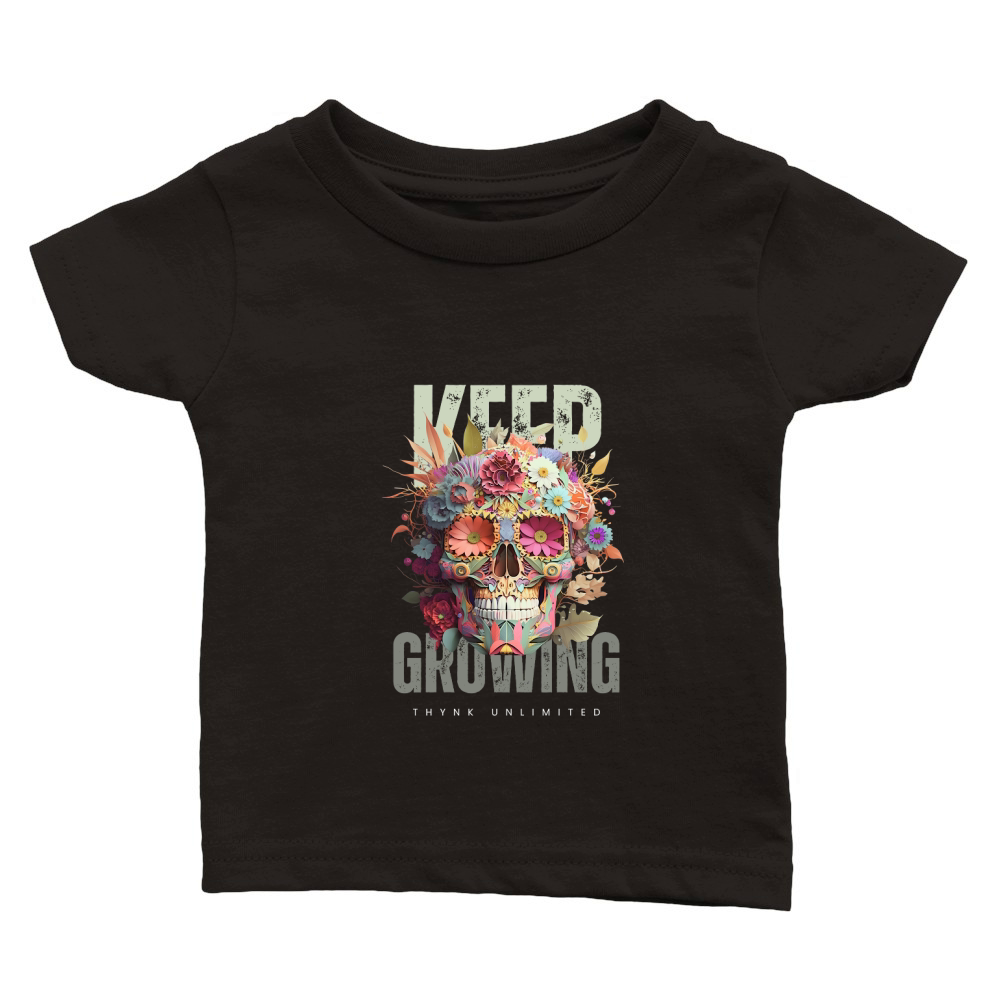 keep growing 02 Classic Baby Crewneck T-shirt