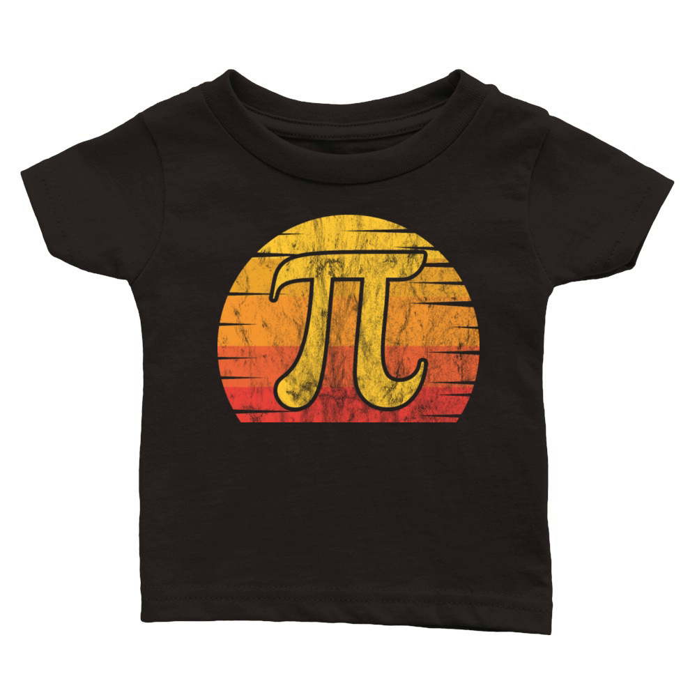 PI Day 2022 Math Lover Mathematics Retro Vintage Classic Baby Crewneck T-shirt