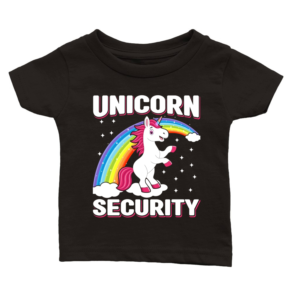 Unicorn Security Classic Baby Crewneck T-shirt