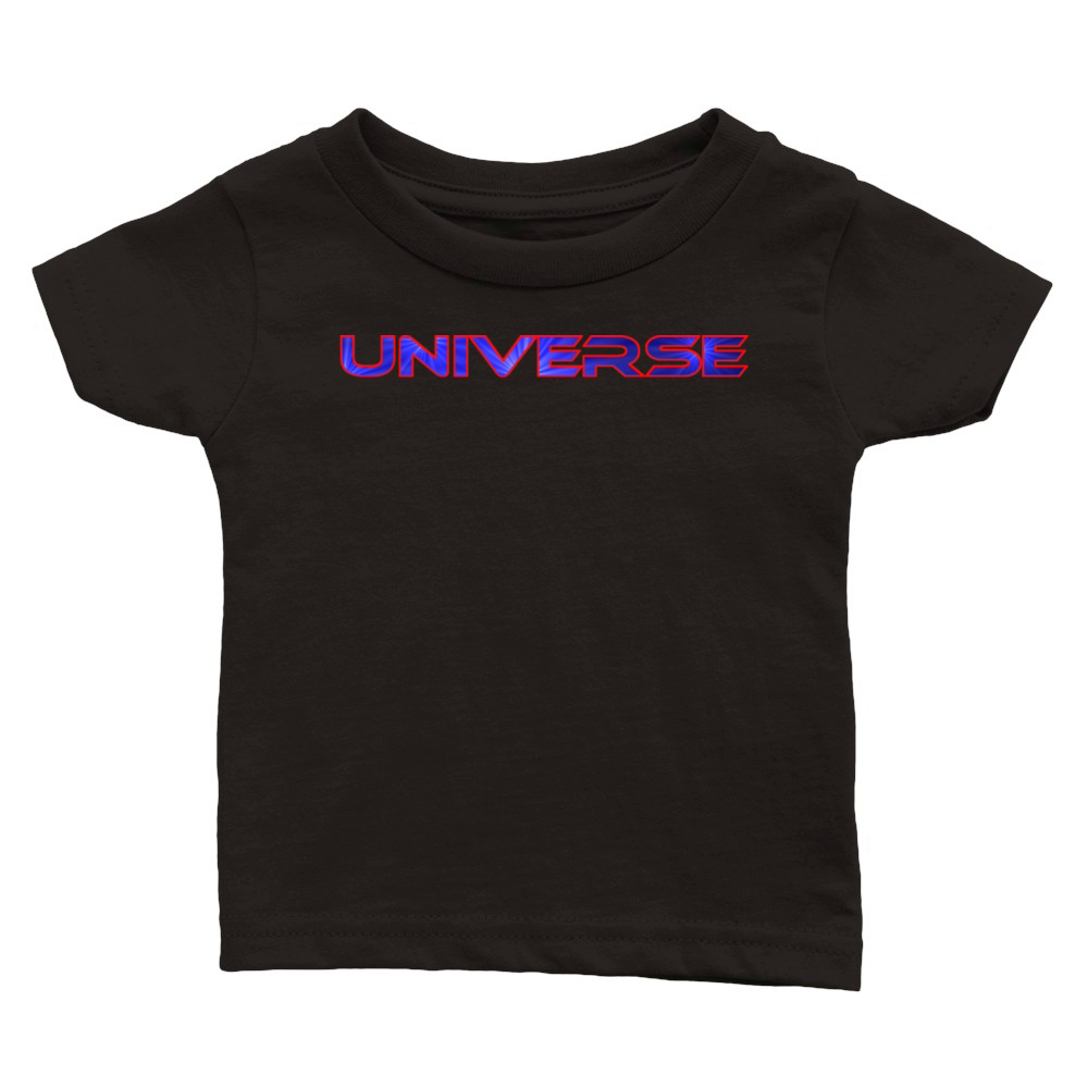 universe blue red outline shirt hoddie Classic Baby Crewneck T-shirt