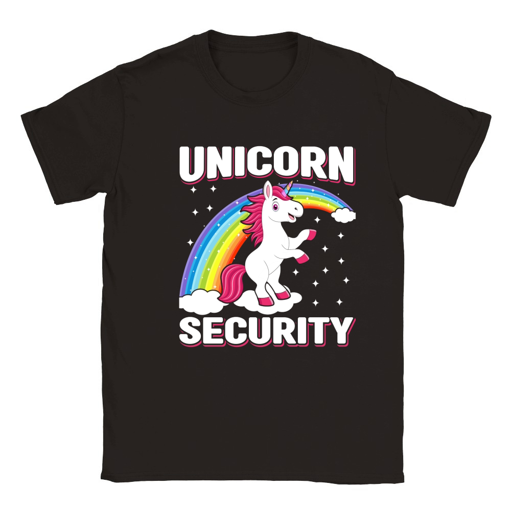 Unicorn Security Classic Kids Crewneck T-shirt