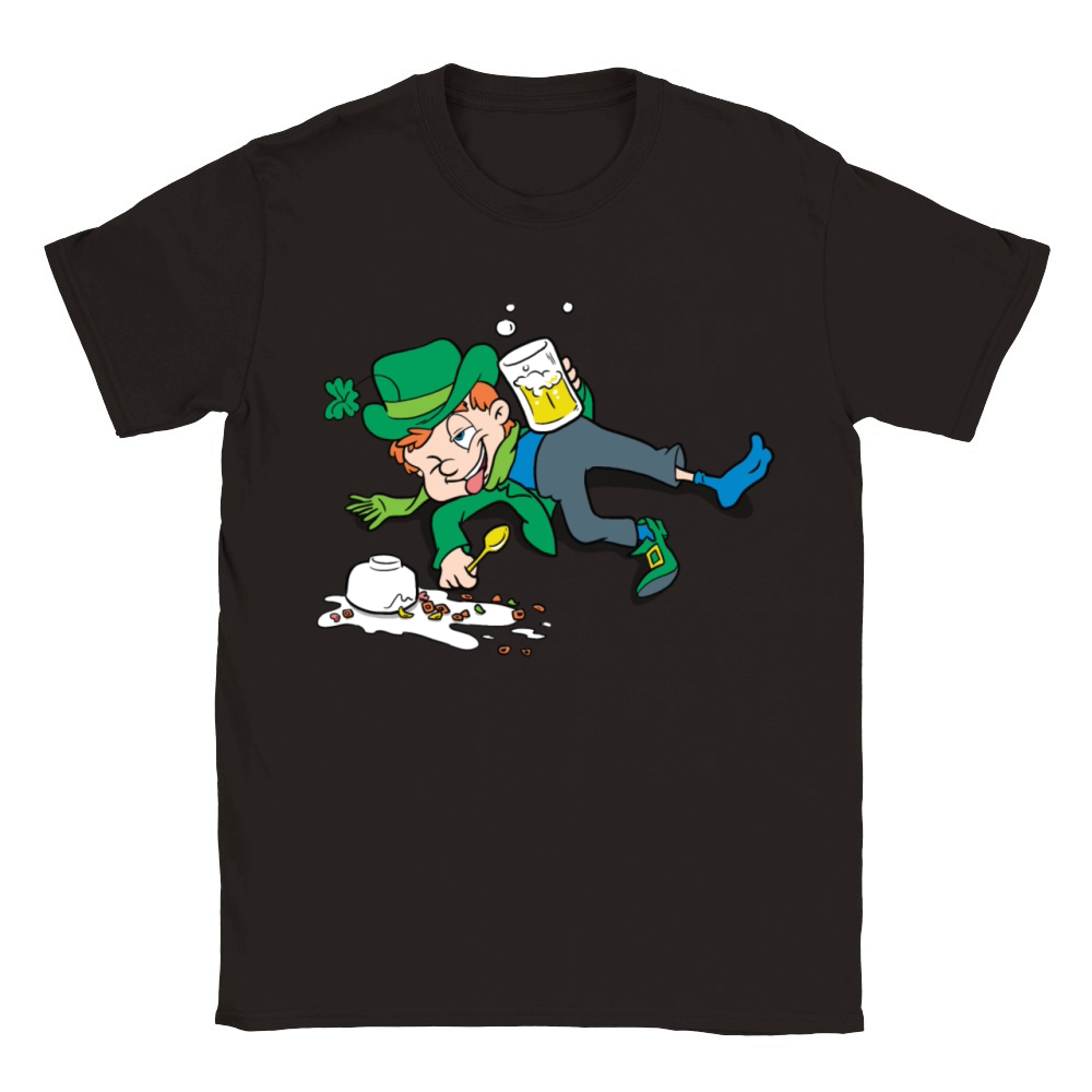 UNLUCKY LEPRECHAUN Classic Kids Crewneck T-shirt
