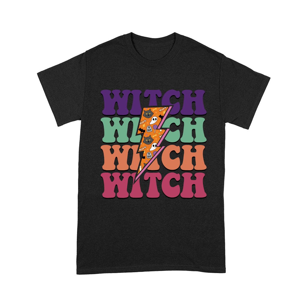 Halloween Witch Retro Groovy Vintage Comfort T-shirt