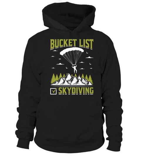Bucket list skydiving 03 Hoodie Unisex