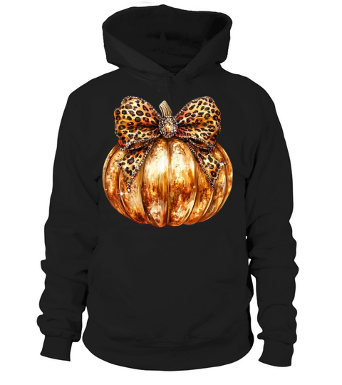 chino bow pumpkin 9 Hoodie Unisex