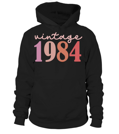 Vintage 1984 Hoodie Unisex